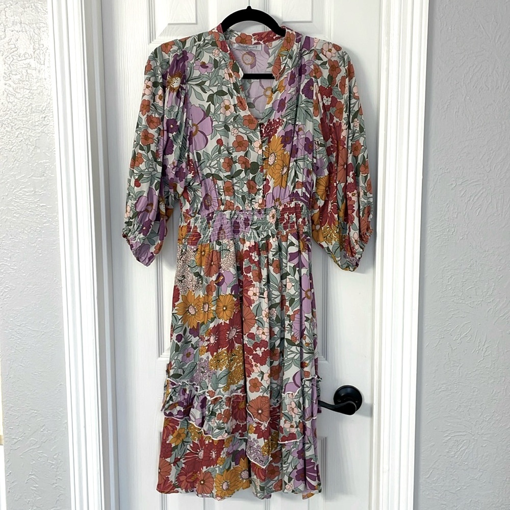 Piper and Scoot Fall Floral Dress